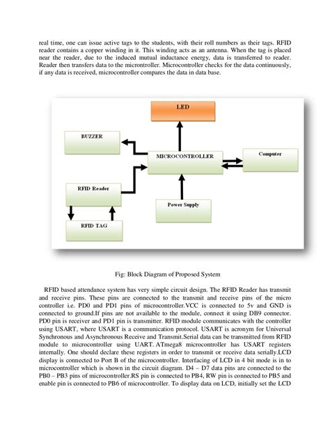 rfid attendance system project report|rfid based attendance system project.